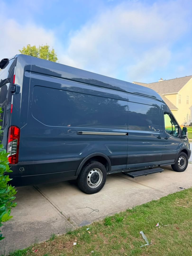 Ben and Dine cargo van side profile